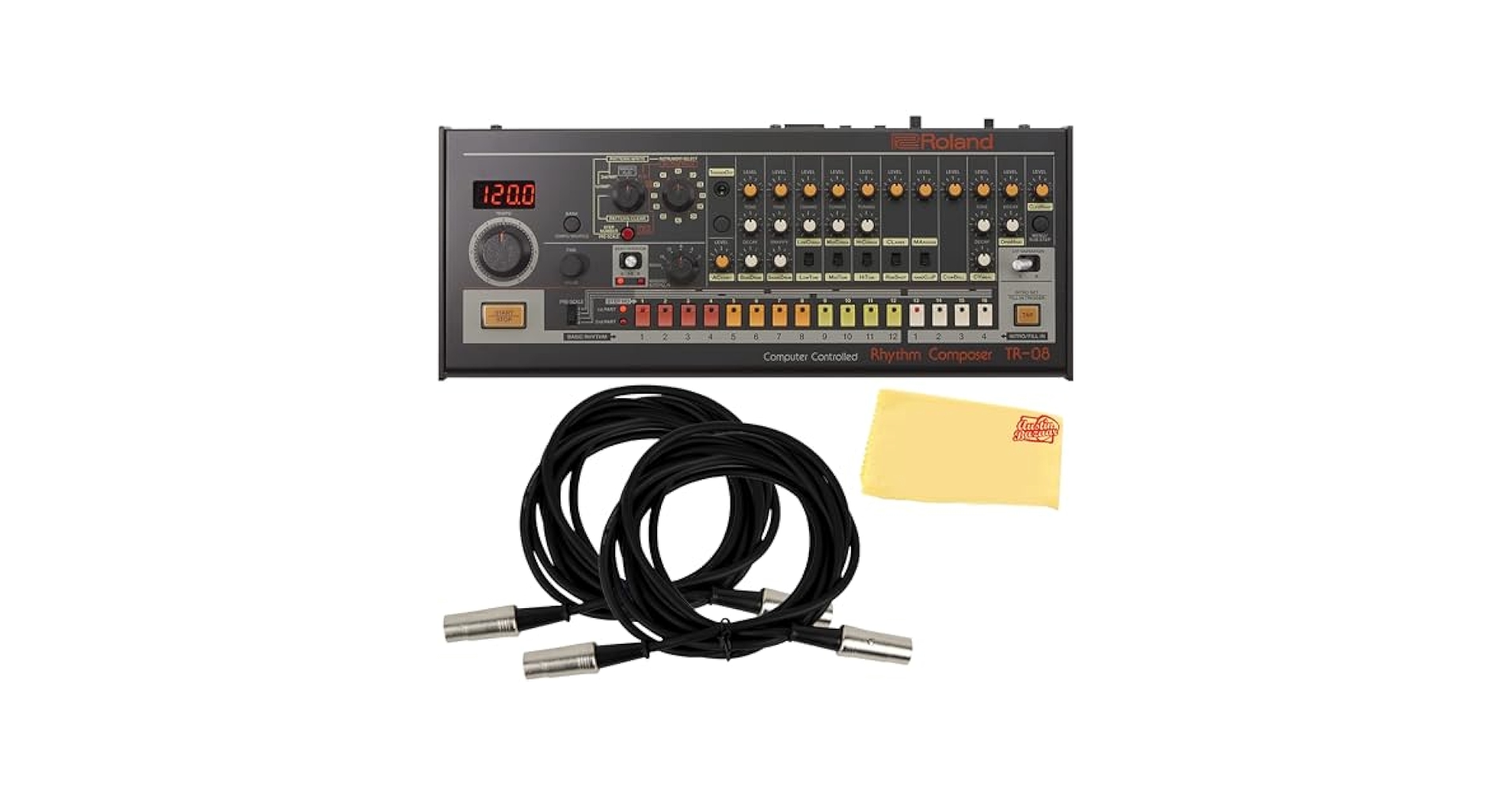 Amazon.com: Roland TR-08 Rhythm Composer Bundle with MIDI